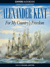For My Country's Freedom (MP3): Bolitho Series, Book 23